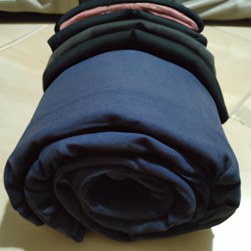 Roll Clothes Instead of Folding them