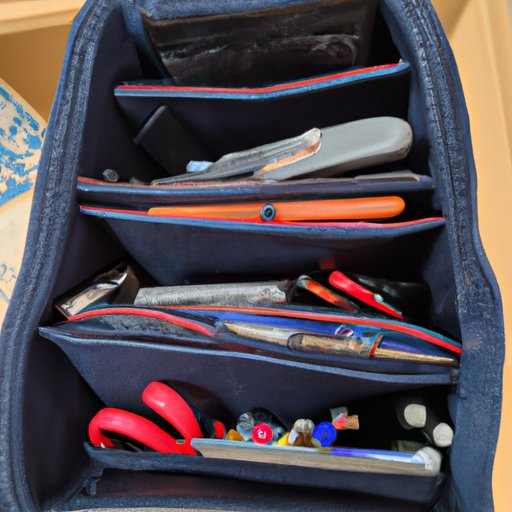 Utilize All the Pockets and Compartments for Organization
