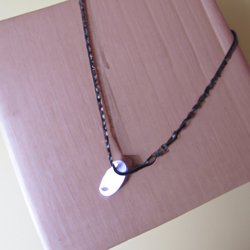 Wrap Necklaces Around a Piece of Cardstock or Cardboard for Extra Protection