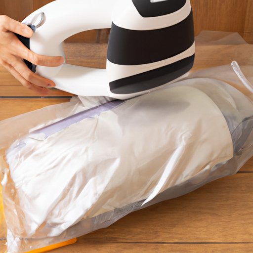 Utilizing a Vacuum Sealer to Compress Clothing