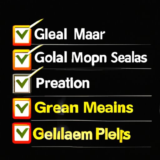 Set Clear Expectations and Goals