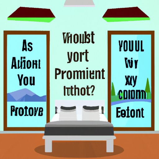 Choose Accommodations that Suit Your Needs