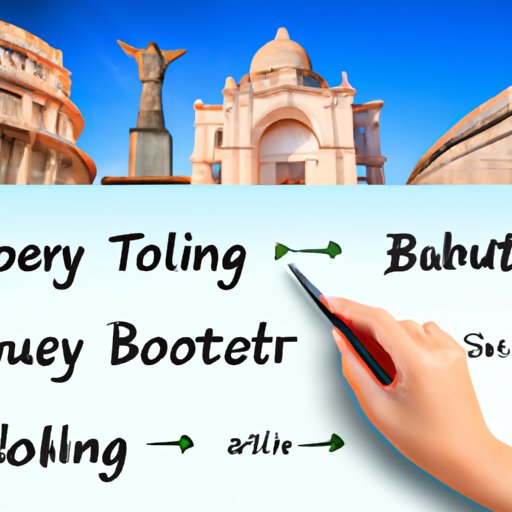 Decide Which Tourist Attractions You Want to Visit