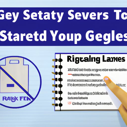 Familiarize Yourself with Regulations and Safety Tips