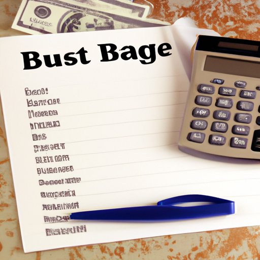 Make a Budget and Plan Out Transportation Costs