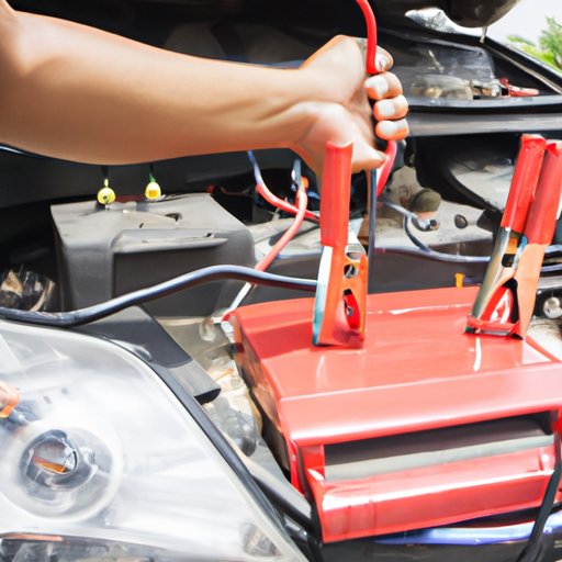 Utilize a Car Battery Charger