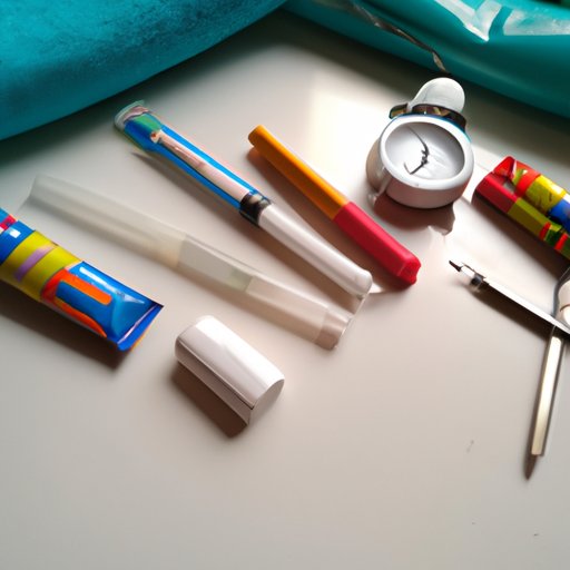 Prepare Supplies Ahead of Time