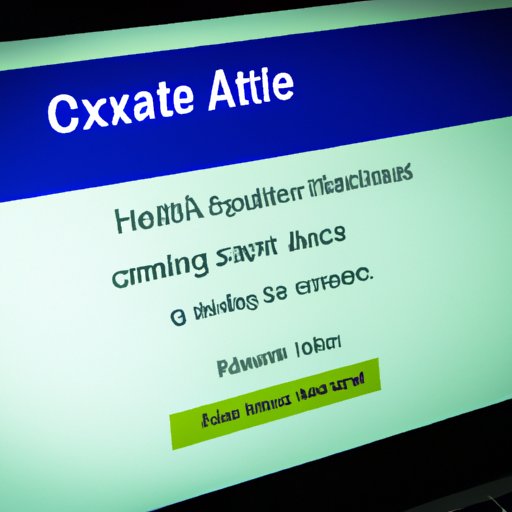 Create an Account on the Exchange