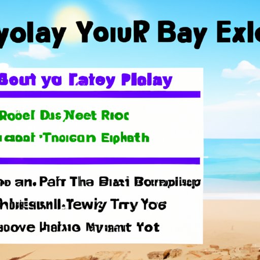 How to Put eBay on Vacation Mode A StepbyStep Guide The Enlightened Mindset