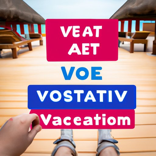 Create a Social Media Post About Being on Vacation