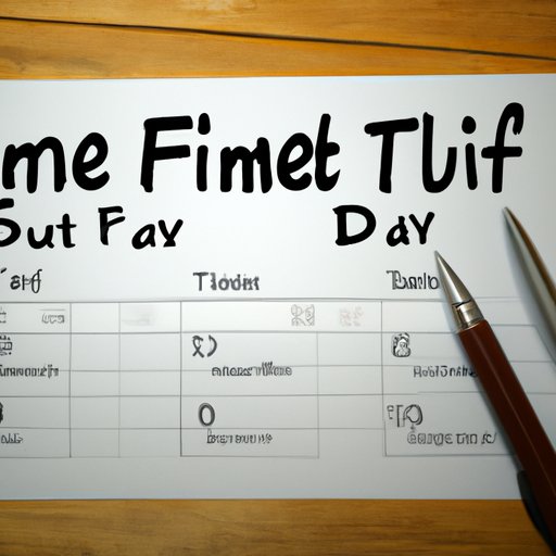 Set a Firm Date: Develop a Time Frame for When You Plan to Quit