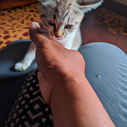 Use Positive Reinforcement When the Kitten is Being Cuddly