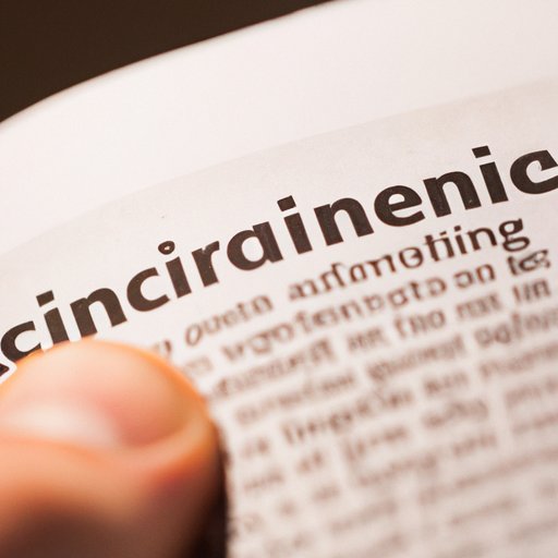 Reading a Science Article in Detail