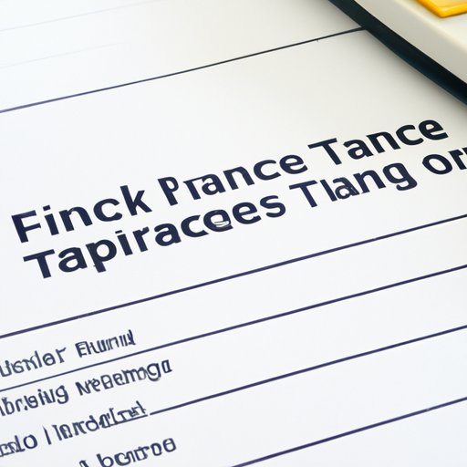 Track Financing Details for the Replacement Vehicle