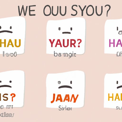 Exploring the Different Ways to Say 