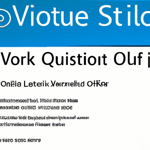 Setting Up Vacation Time in Outlook: A Quick Tutorial
