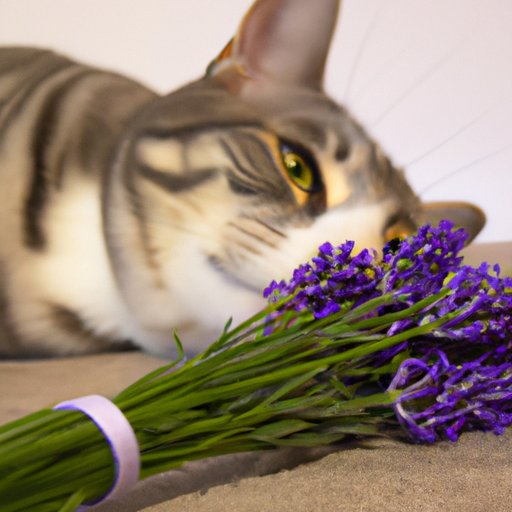 Try Using an Herbal Remedy Such as Chamomile or Lavender to Help Soothe Your Cat