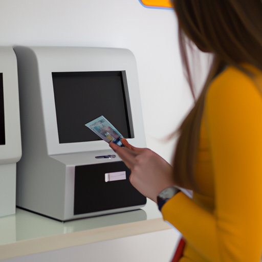 Demonstrate How to Use a Bitcoin ATM to Transfer Funds