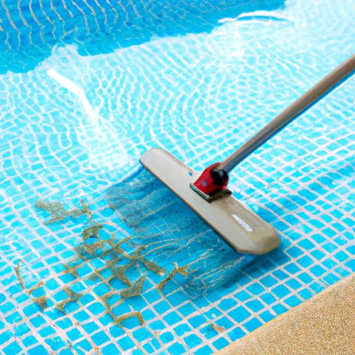 Brush and Vacuum the Pool After Shocking