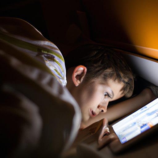 Avoid Screens Close to Bedtime