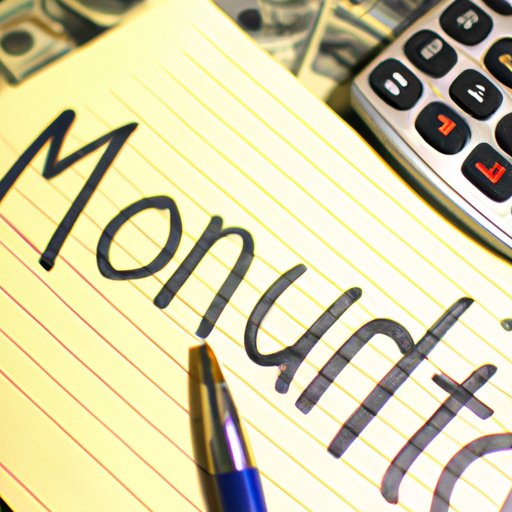 Calculate How Much Money You Can Put Aside Each Month