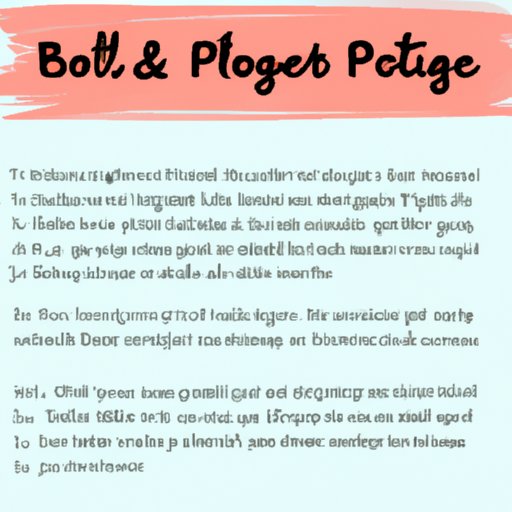 Outlining the Main Points of Your Blog Post