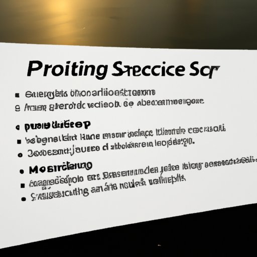 Establish a Pricing Structure for Services