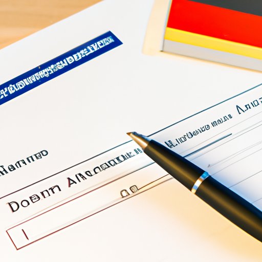 Establish a German Bank Account