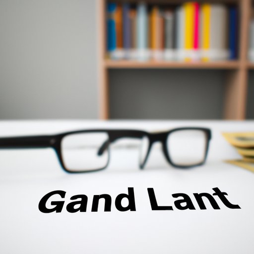 Look for Grants and Loans