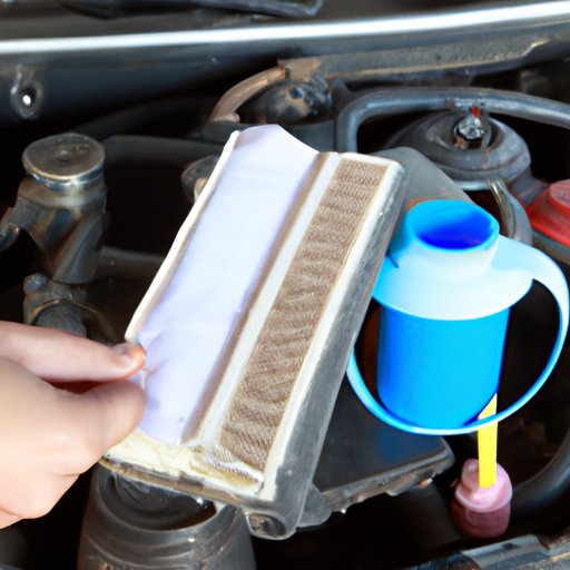 Replacing Air Filter and Adding Fuel Injector Cleaner