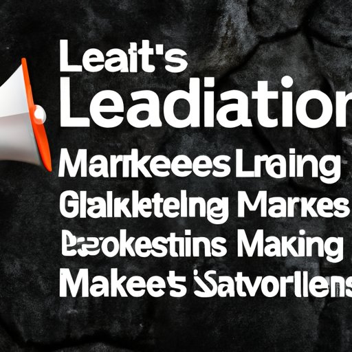 Market Your Services and Generate Leads