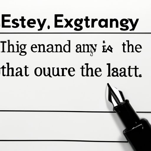 Begin with a Quote that Relates to the Essay Topic