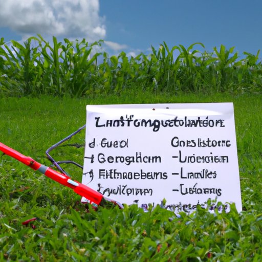 Identify the Legal Requirements for Starting a Fertilization and Weed Control Business