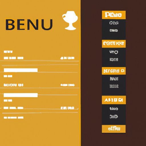 Design the Menu and Price Points