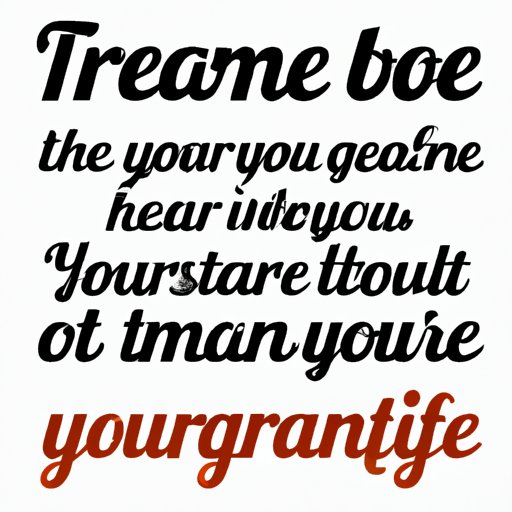 Share Words of Wisdom Learned Throughout Academic Career