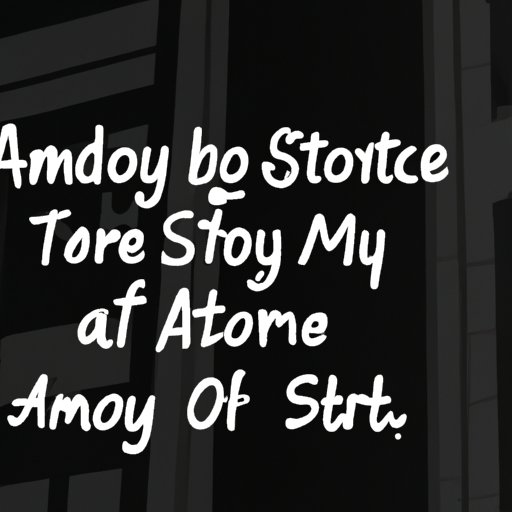 Share an Anecdote from Your Own Life