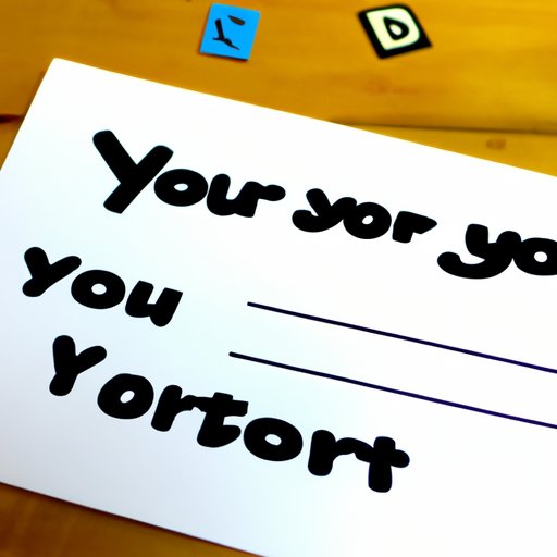 Introduce Yourself and the Purpose of Your Letter
