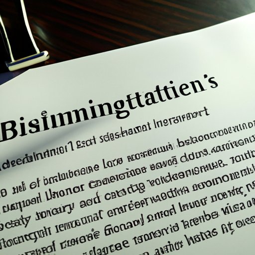 Legalities of Establishing a Business