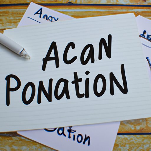 Creating an Action Plan for Achieving Your Goals 