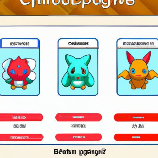 Choose Your Starter Pokemon and Customize Your Character