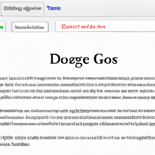 Exploring the Tools and Features of Google Docs for Creating a New Page