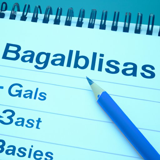 Setting Reasonable Goals and Budgets