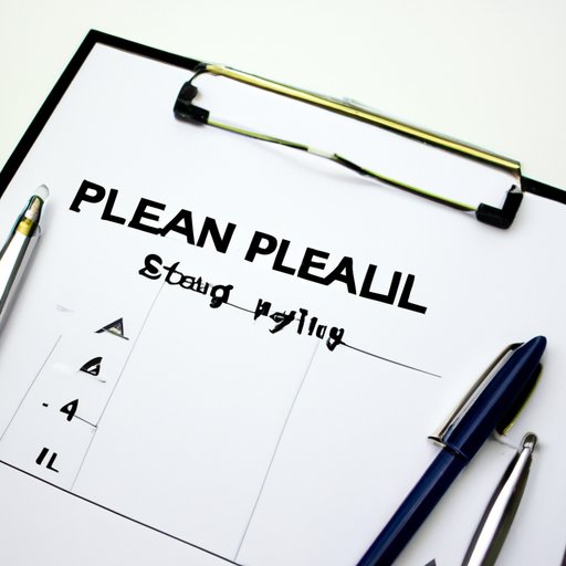 Develop a Business Plan and Set Goals