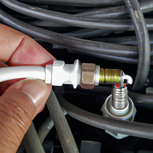 Connect the spark plug wire to the spark plug