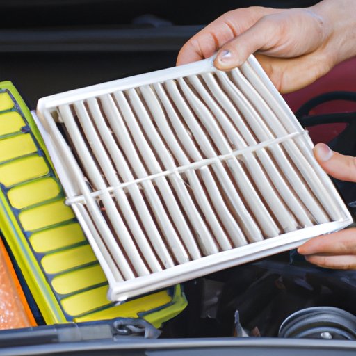 Check the air filter and replace if necessary