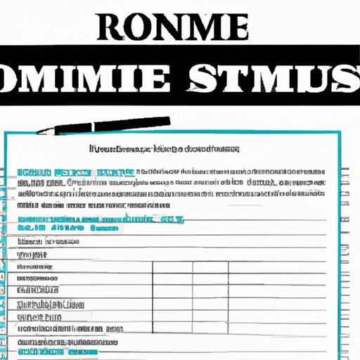 Outline the Basics: How to Format and Structure Your Resume