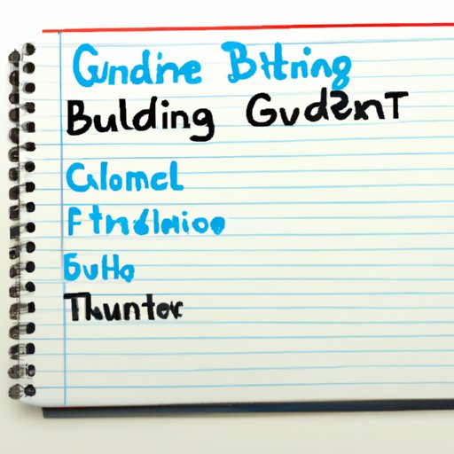 Create a Budget and Timeline for Fundraising Goals