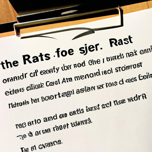 Establish Your Rates and Fees