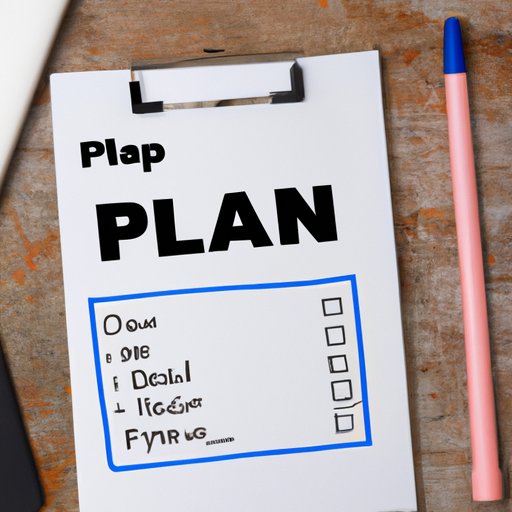 Develop a Business Plan and Set Goals