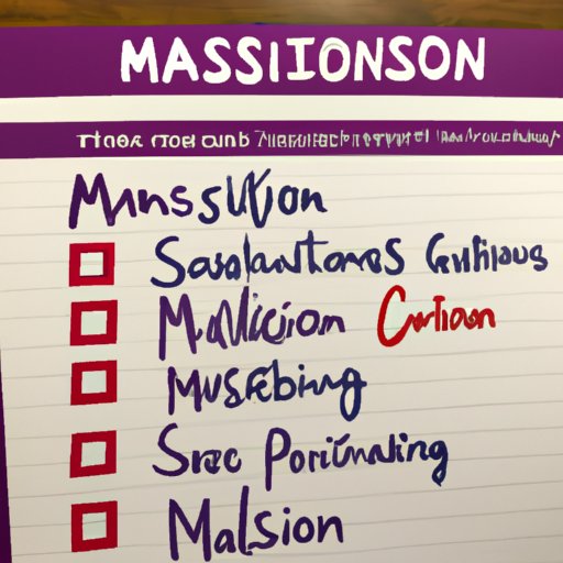 Developing a Mission Statement and Setting Goals